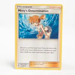 Misty's Determination 62/68 Pokemon Hidden Fates Uncommon NM - Image 1