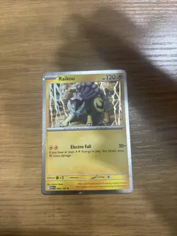 Pokemon Raikou 48/132 Cosmo Holo Promo English NM - Image 1