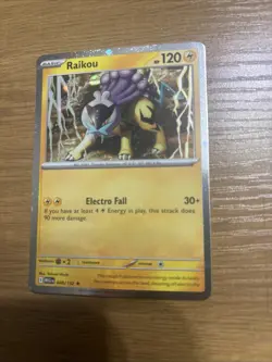 Pokemon Raikou 48/132 Cosmo Holo Promo English NM - Image 4