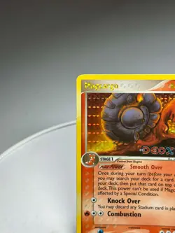 Pokemon Magcargo #20/107 Reverse Holo Rare - 2005 EX Deoxys - LP++ Stamped - Image 2