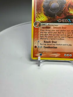 Pokemon Magcargo #20/107 Reverse Holo Rare - 2005 EX Deoxys - LP++ Stamped - Image 3