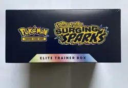 Pokemon TCG Surging Sparks Elite Trainer Box ETB NEW SEALED - Image 4