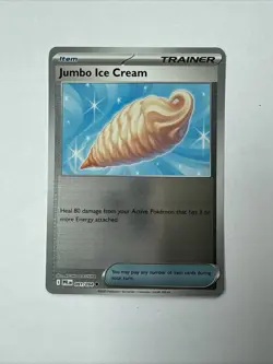 Pokemon Jumbo Ice Cream 091/094 Uncommon Phantasmal Flames Reverse Halo NM - Image 2