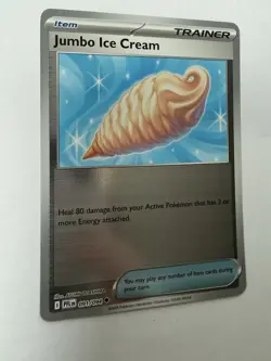 Pokemon Jumbo Ice Cream 091/094 Uncommon Phantasmal Flames Reverse Halo NM - Image 3