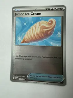 Pokemon Jumbo Ice Cream 091/094 Uncommon Phantasmal Flames Reverse Halo NM - Image 4