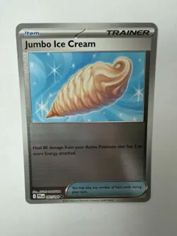 Pokemon Jumbo Ice Cream 091/094 Uncommon Phantasmal Flames Reverse Halo NM - Image 5