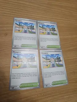 4x Mesagoza 178/198 Scarlet & Violet Base Pokemon TCG - Trainer Playset - Image 2