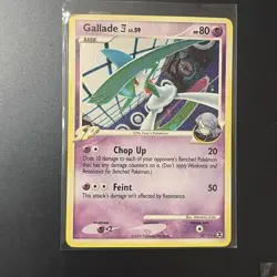 Pokemon Gallade LV.59 20/111 Holo Rare Rising Rivals NM Swirl - Image 2