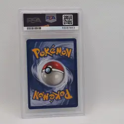1999 POKEMON FOSSIL #40 OMASTAR PSA #8 FIRST EDITION - Image 2