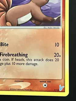 Vulpix 7/12 Pokemon TCG EX Trainer Kit 2: Plusle & Minun LP - Image 5