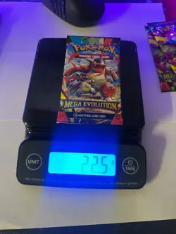 🔥 HEAVY 22.5g Pokemon Mega Evolution Booster Pack – SEALED & NEW 🔥 - Image 1