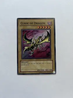 Yugioh! Curse of Dragon - LOB-066 - Super Rare - Unlimited Edition LP - Image 2