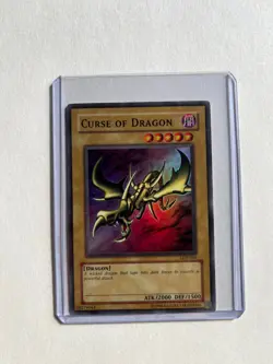 Yugioh! Curse of Dragon - LOB-066 - Super Rare - Unlimited Edition LP - Image 4