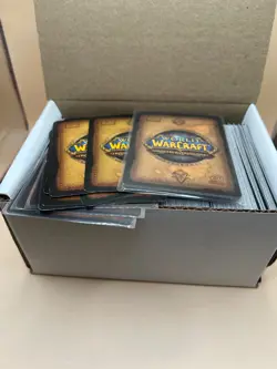 WoW TCG lot of 500 Cards 40 rare and epics full art rare - Image 1