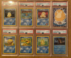 Pokemon Psyduck Graded PSA 10 ONLY COLLECTION, 8 CARDS, ALL PSA 10 GRADED! - Image 1