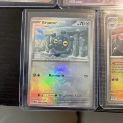 Pokemon Card Lot 5 Prismatic EN Master Balls bronzor drakloak fezandipiti - Image 2