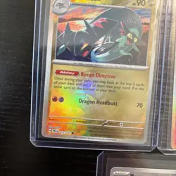 Pokemon Card Lot 5 Prismatic EN Master Balls bronzor drakloak fezandipiti - Image 4