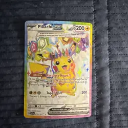 Pokemon TCG Mega Lopunny Ex 330 - 128/094 pikachu ex card surging sparks - Image 3