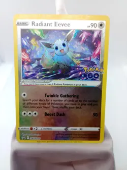 Pokemon Tcg Radiant Eevee SWSH230 SWSH Sword & Shield Promo Card Holo 🔥 - Image 1