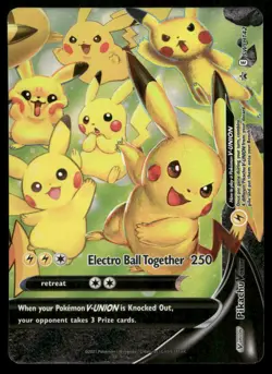 Pikachu V-Union Promo SWSH: Sword & Shield Promo Cards SWSH142 NM - Image 1