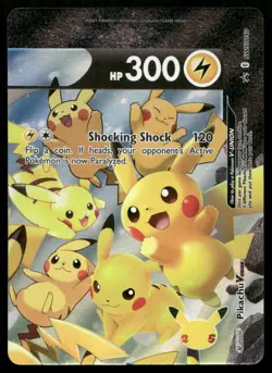 Pikachu V-Union Promo SWSH: Sword & Shield Promo Cards SWSH140 NM - Image 1