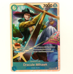 Dracule Mihawk OP09-048 Premium Booster Reprint Foil One Piece Trading Card - Image 3