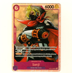 Sanji OP07-064 Premium Booster Reprint Foil Super Rare One Piece Trading Card - Image 3