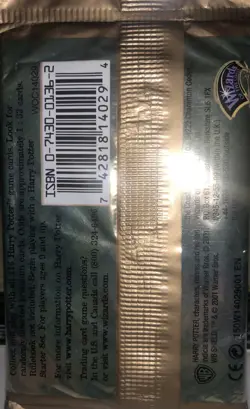 Wizards of the Coast Harry Potter Trading Card Game Booster Pack - Image 2