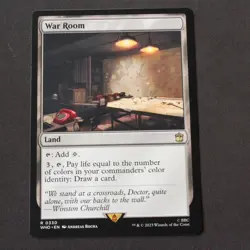 War Room 330 MTG Universes Beyond: Doctor Who (WHO) Rare NM - Image 1