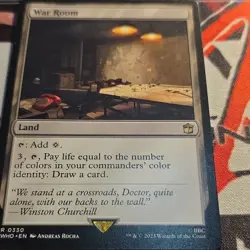 Magic The Gathering War Room Land Universes Beyond Doctor Who Card 0330 - Image 1