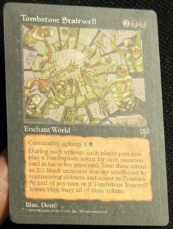 Tombstone Stairwell - MTG Magic the Gathering - Mirage *LP* - Image 3