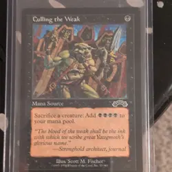 Magic: The Gathering Culling the Weak Mana Source Stronghold Scott M. Fischer - Image 1