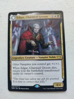 Edgar, Charmed Groom Innistrad: Crimson Vow Regular MTG - Image 1