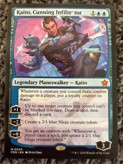 Foundations Magic: The Gathering Kaito, Cunning Infiltrator - Image 1