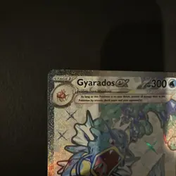 Gyarados ex 225/198 Scarlet and Violet Base Ultra Rare Full Art Pokemon - Image 3