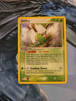 Pokemon TCG Shiftry 25/107 EX Deoxys Rare - MP - Image 1
