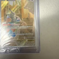 Mimikyu Black Star Promo 075 Sealed Pokemon Center Exclusive Stamp - Image 3