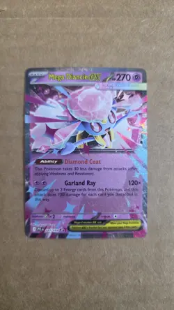 Pokemon EX Card Lot Mega Lopunny EX, Mega Diancie EX, Mega Gengar EX English - Image 4