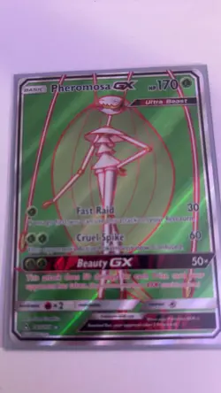 Pokemon Pheromosa GX Full Art Ultra Rare Holo SM-Ultra Prism 140/156 English - Image 1