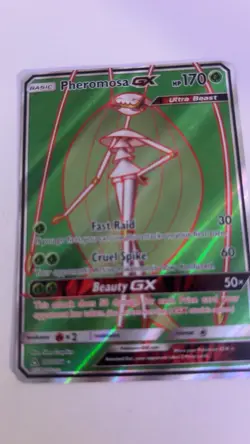 Pokemon Pheromosa GX Full Art Ultra Rare Holo SM-Ultra Prism 140/156 English - Image 2