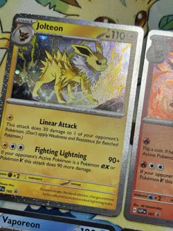 Pokemon Cosmos Holo Lot Of 9 Pack Fresh Inc. Eevee, Flareon, Vaporeon NM - Image 2
