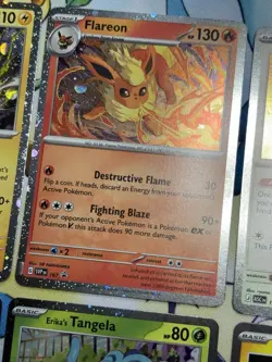 Pokemon Cosmos Holo Lot Of 9 Pack Fresh Inc. Eevee, Flareon, Vaporeon NM - Image 3