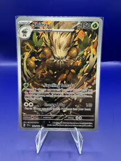 Shiftry 163 Temporal Forces Illustration Rare Pokemon TCG - NM - Image 1