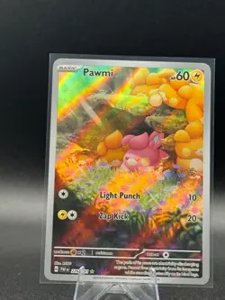 Pokemon TCG Pawmi 226/091 SV: Paldean Fates Holo - Image 1