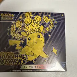 Pokemon TCG Surging Sparks Elite Trainer Box ETB NEW Sealed - Image 2