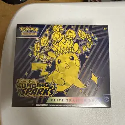 Pokemon TCG Surging Sparks Elite Trainer Box ETB NEW Sealed - Image 3