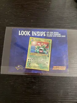 WOTC Pokemon Nintendo Power Venusaur Holo Black Star Sealed Promo - Image 1