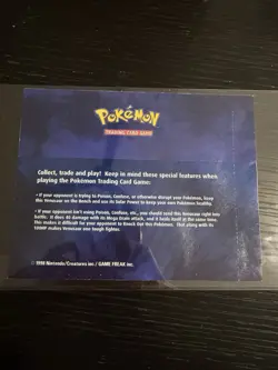WOTC Pokemon Nintendo Power Venusaur Holo Black Star Sealed Promo - Image 2