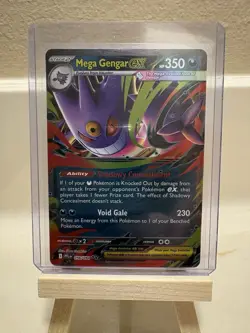Pokemon TCG Mega Evolution Phantasmal Flames Mega Gengar EX 056/094 NM - Image 1