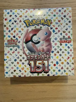 Pokemon TCG: Scarlet & Violet 151 Booster Box Japanese Sealed - US Seller - Image 1